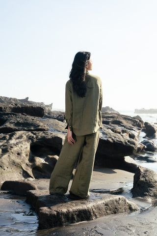 Isola Trousers in Olive