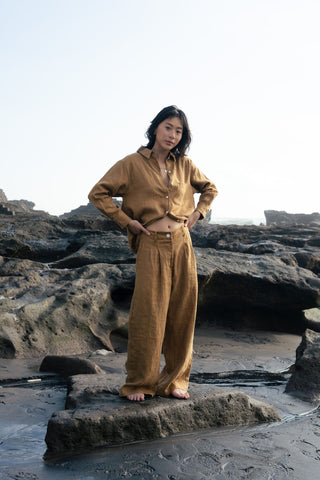 Isola Trousers in Bistre