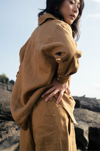 Isola Trousers in Bistre