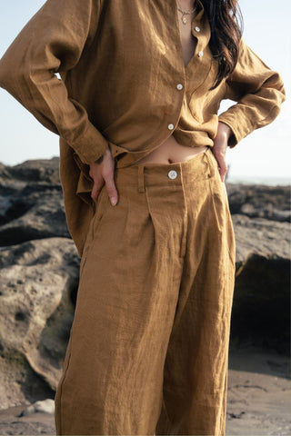 Isola Trousers in Bistre