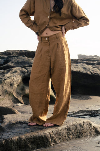 Isola Trousers in Bistre