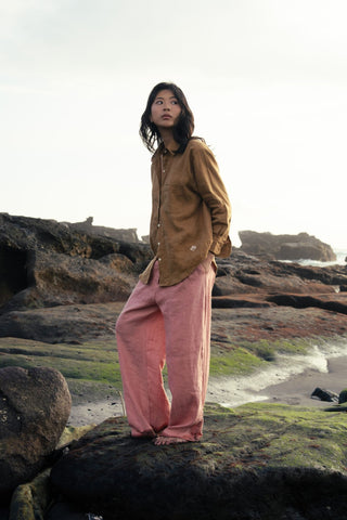 Relaxed Soleil Shirt in Bistre