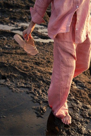 Isola Trousers in Rose
