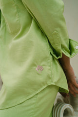 Relaxed Soleil Shirt in Matcha