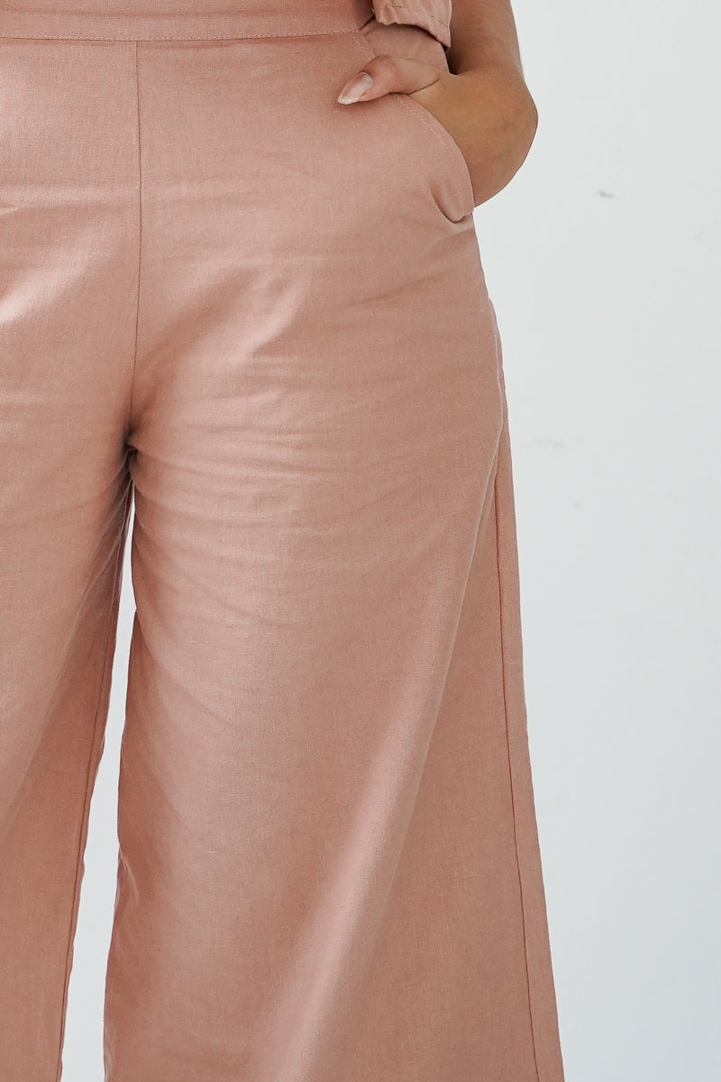Harmony Pants in Rose - The Soleil Girl