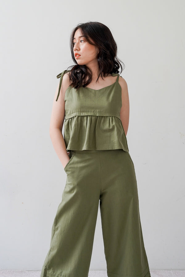 Harmony Top in Olive - The Soleil Girl